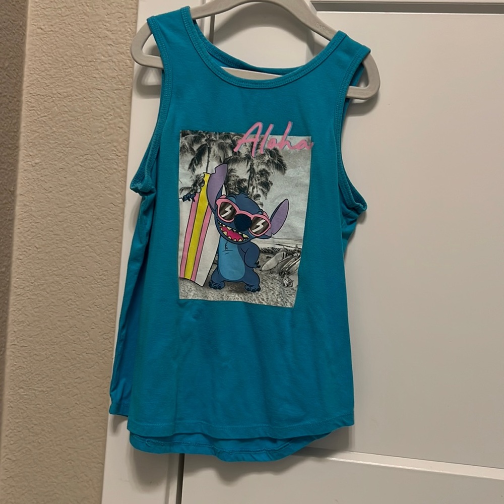 Disney blue Aloha Stitch Shirt!